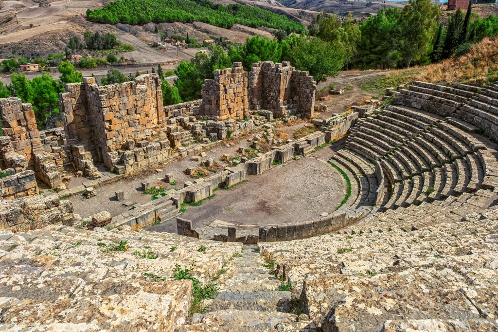 Djemila - anfiteatro