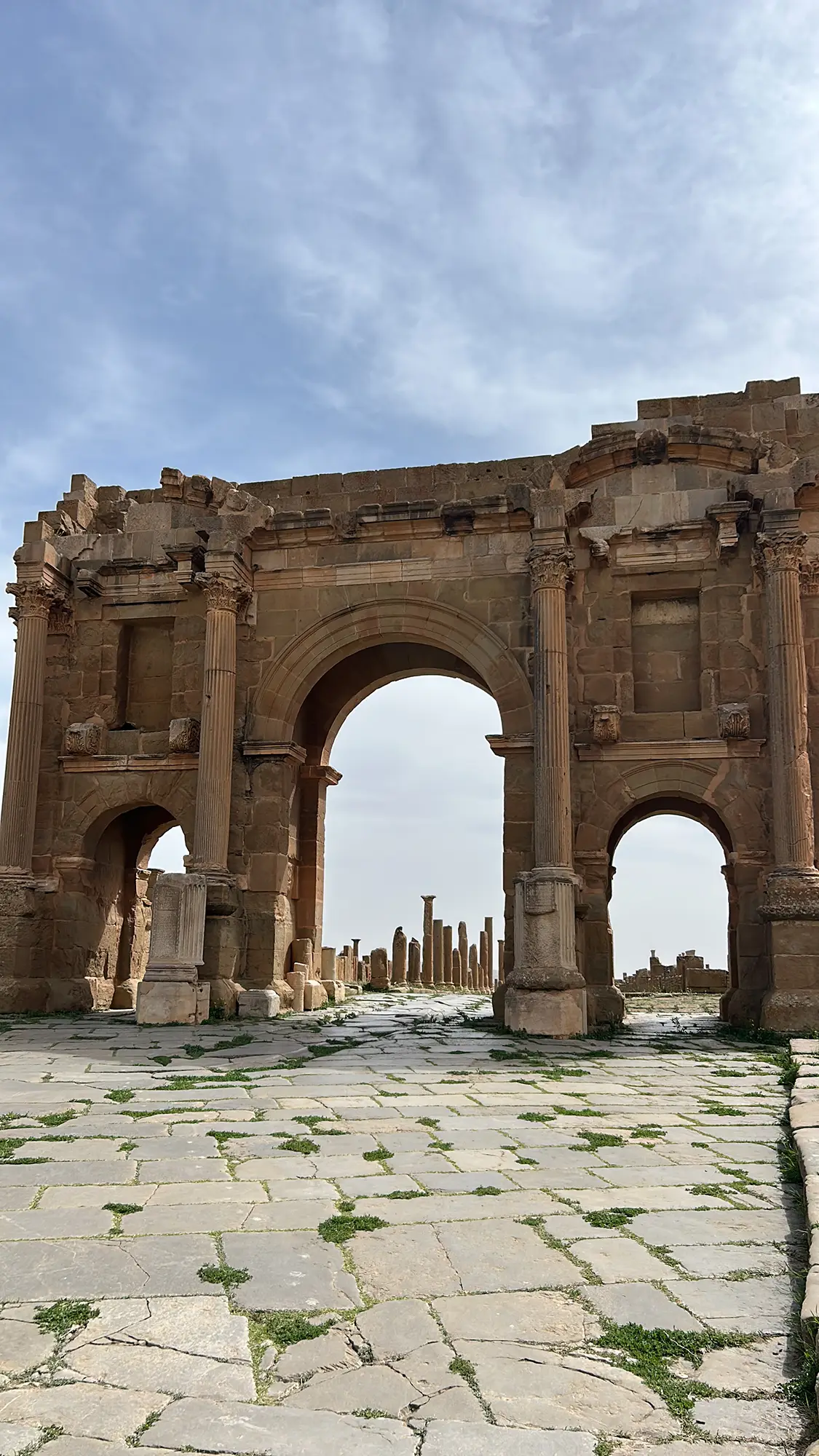 Timgad-Arco di Traiano