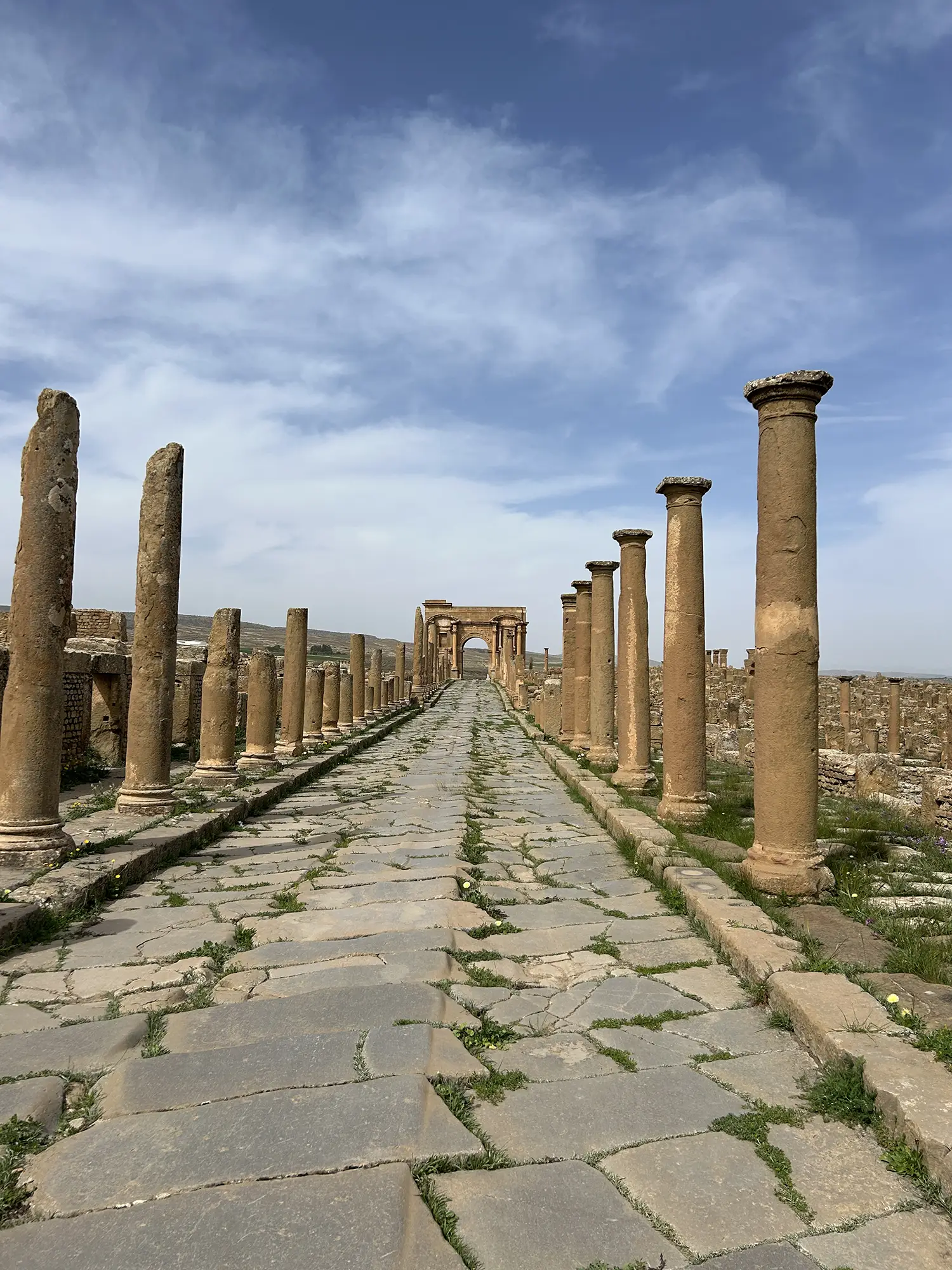 Timgad-Cardo Decumanus Maximus